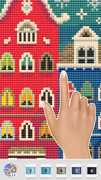 Cross Stitch Club (Мод Много денег и без рекламы) — скриншот 5