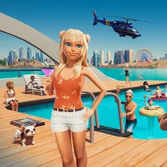 Virtual Sim Story: Home & Life MOD APK на Android — Много денег