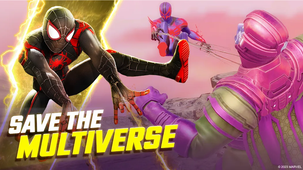 Скачать MARVEL Strike Force: Squad RPG с модом — Много энергии — скриншот 4