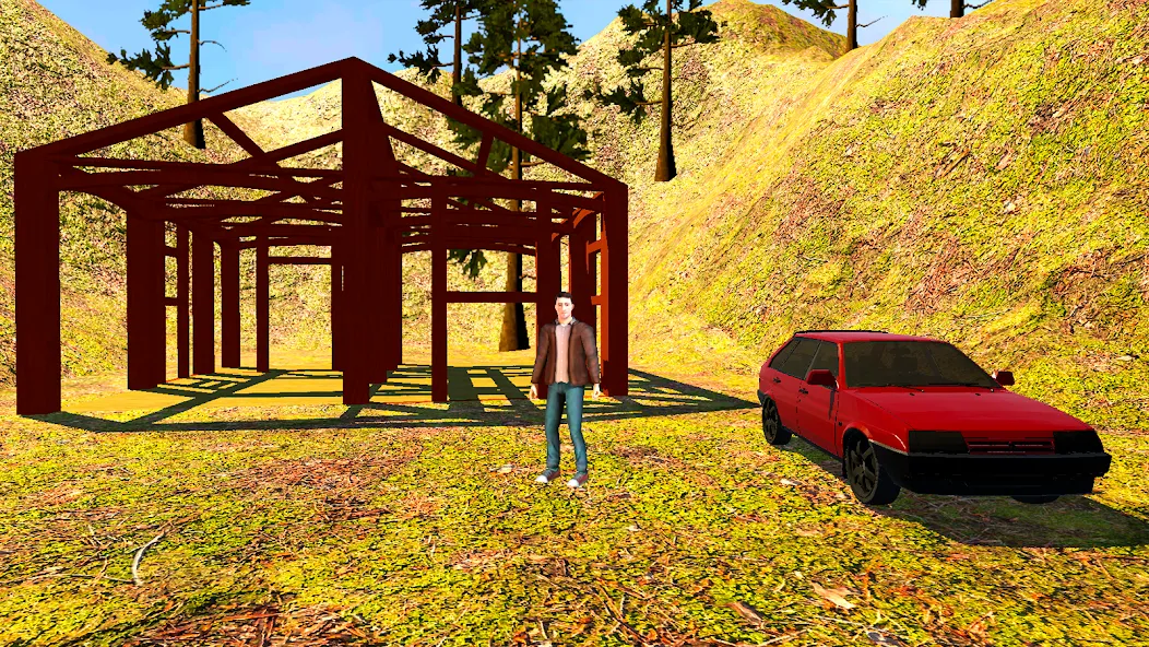 Скачать взломанную VAZ Driving Simulator: LADA — Много денег и всё открыто — скриншот 3