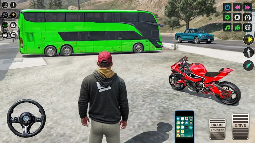Взломанная Bus Simulator: City Bus Games на Андроид — Много денег — скриншот 1