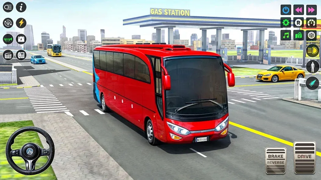 Взломанная Bus Simulator: City Bus Games на Андроид — Много денег — скриншот 2