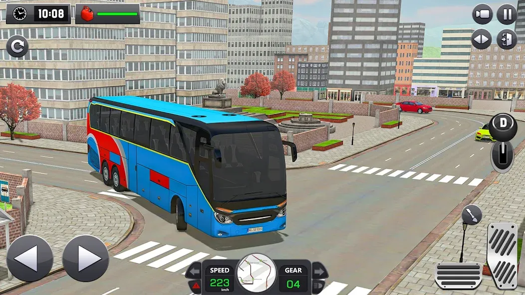 Взломанная Bus Simulator: City Bus Games на Андроид — Много денег — скриншот 4