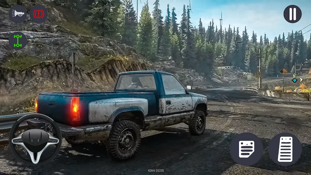 4x4 Jeep Offroad Car Driving MOD APK на Android — Много денег — скриншот 1