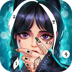 Взломанная Coloring Games-Color By Number на Андроид — Разблокированы картинки