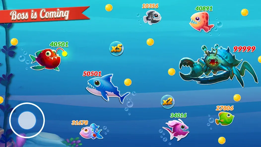 Fish.IO Fish Games Shark Games на Андроид — Мод Много денег — скриншот 3