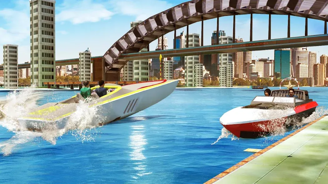Скачать Boat Simulator Games — Последняя версия (Много денег) — скриншот 1