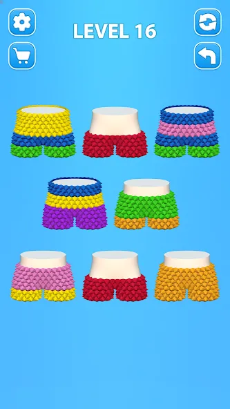 Скачать Cozy Knitting: Sorting games (Мод: Много денег) на Андроид — скриншот 3