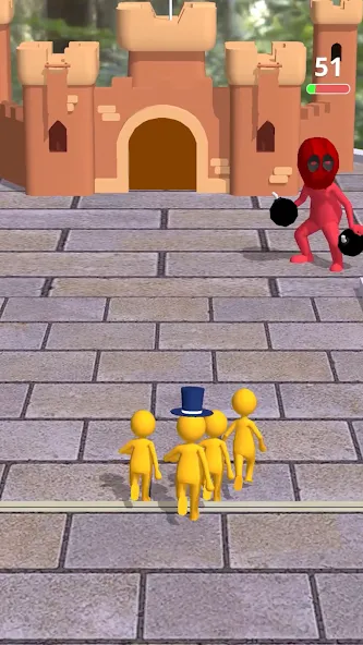 Взлом Join Clash 3D — Много денег — скриншот 2