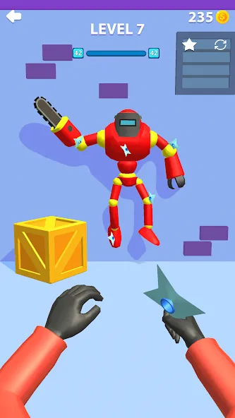 Скачать взломанную Gun Master 3D - Shoot 'Em Down — Много денег — скриншот 1