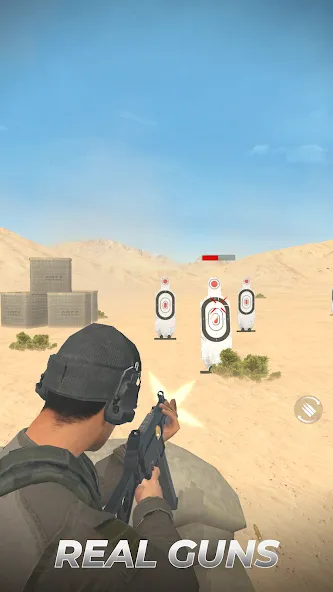 Скачать Shoot Out: Gun Shooting Games (Мод: Много денег и патронов) на Андроид — скриншот 1