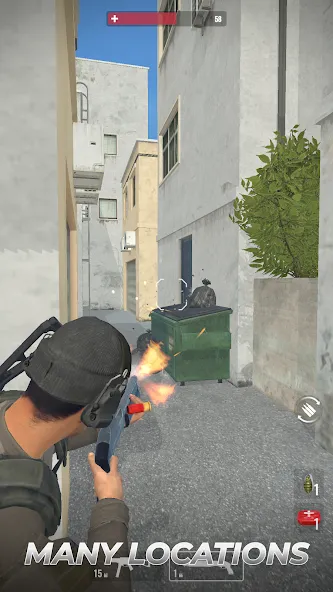 Скачать Shoot Out: Gun Shooting Games (Мод: Много денег и патронов) на Андроид — скриншот 4