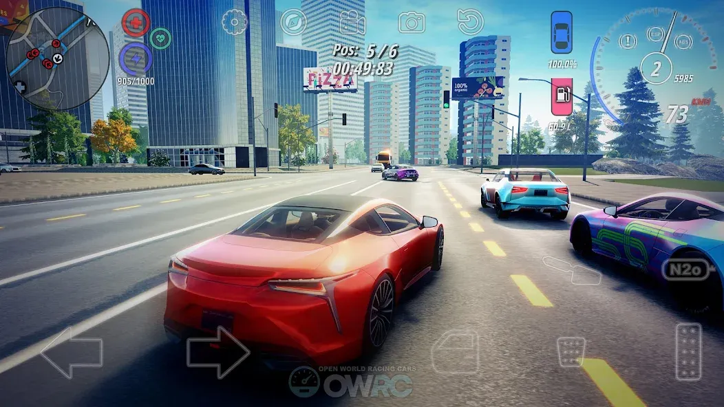 Скачать OWRC: Open World Racing Cars на Андроид — Бесконечные деньги и все машины открыты — скриншот 1 Скачать OWRC: Open World Racing Cars на Андроид — Бесконечные деньги и все машины открыты — скриншот 1