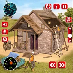 Wood House Construction Game MOD APK — Много денег