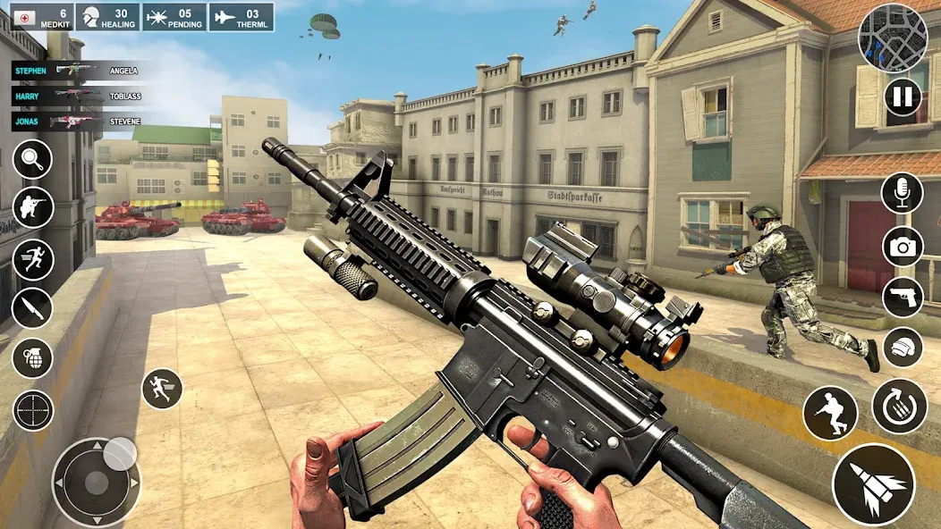 Anti Terrorist Shooting Game — Много денег — скриншот 1 Anti Terrorist Shooting Game — Много денег — скриншот 1