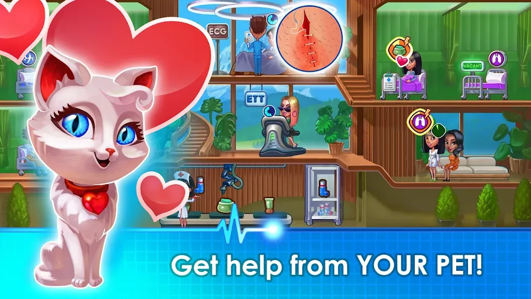 Doctor Dash ASMR Hospital MOD APK — Много денег и без рекламы — скриншот 2