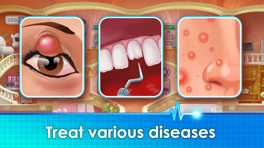 Doctor Dash ASMR Hospital MOD APK — Много денег и без рекламы — скриншот 3