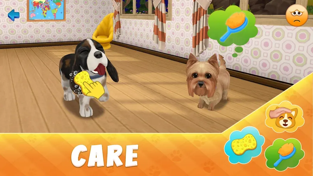 Скачать Dog Town: Puppy Pet Shop Games MOD APK — Много денег — скриншот 4 Скачать Dog Town: Puppy Pet Shop Games MOD APK — Много денег — скриншот 4