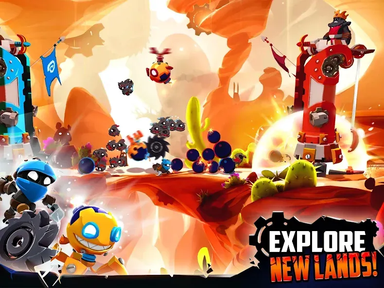 Badland Brawl на Андроид — Много денег и кристаллов — скриншот 3 Badland Brawl на Андроид — Много денег и кристаллов — скриншот 3