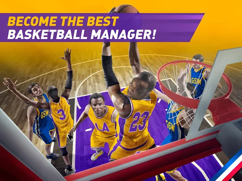 Скачать Basketball Fantasy Manager NBA — Модификация Много денег — скриншот 2