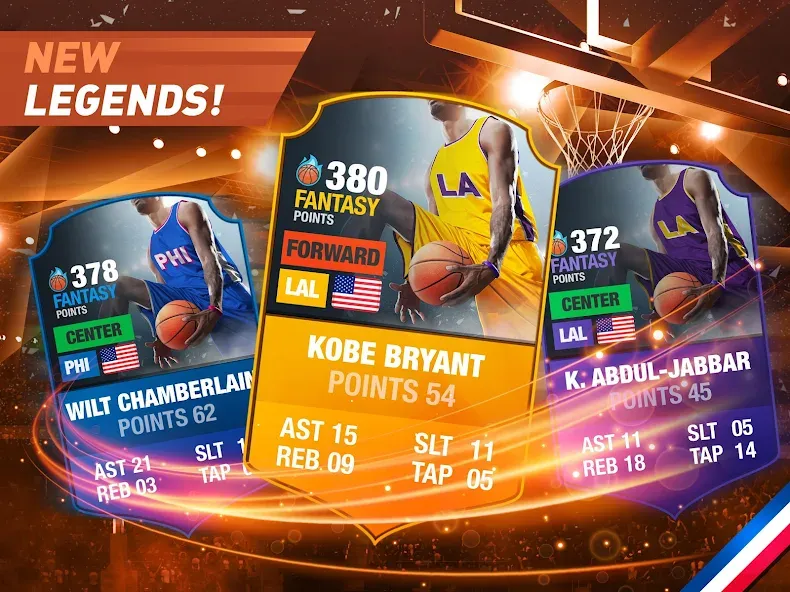 Скачать Basketball Fantasy Manager NBA — Модификация Много денег — скриншот 4