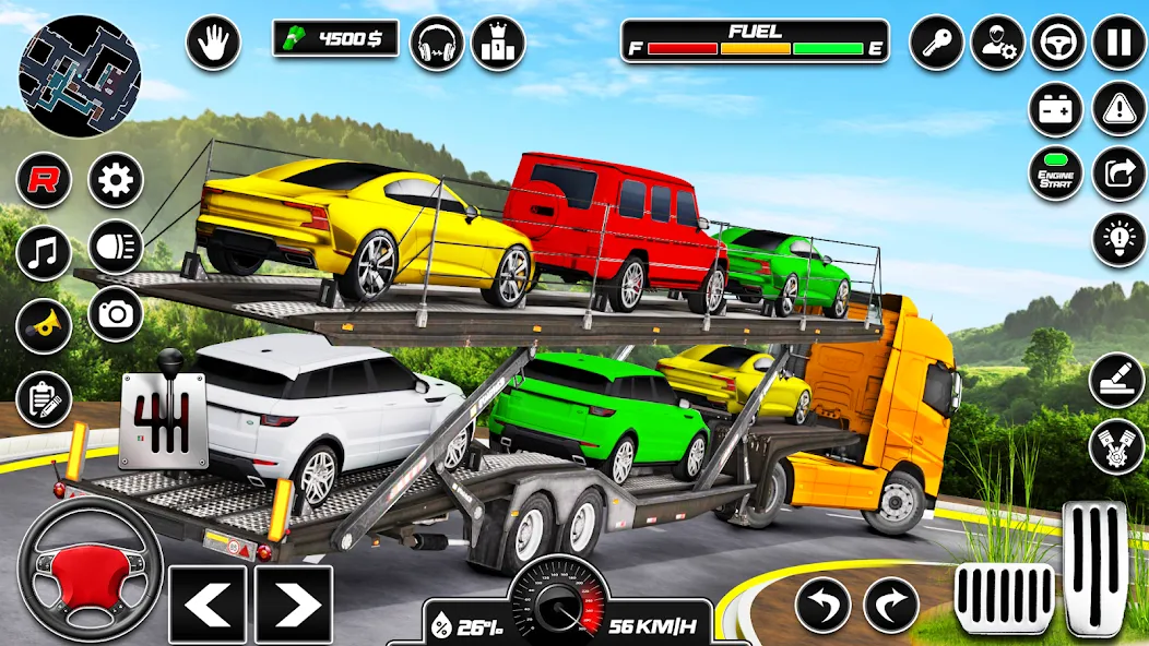 Car Transporter 3d:Truck Games на Андроид — Много денег — скриншот 2 Car Transporter 3d:Truck Games на Андроид — Много денег — скриншот 2