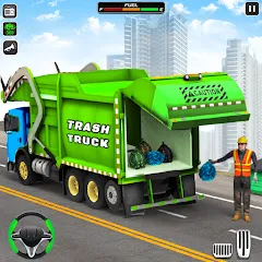 Скачать Trash Truck Games Simulator 3D на Андроид — Много денег