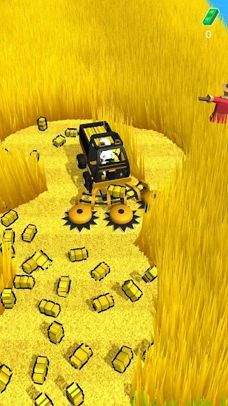 Stone Grass: Mowing Simulator — Взломанная версия (Много денег и без рекламы) — скриншот 3
