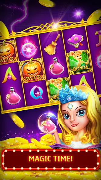 Скачать Slots (Мод: Много денег) на Андроид — скриншот 3