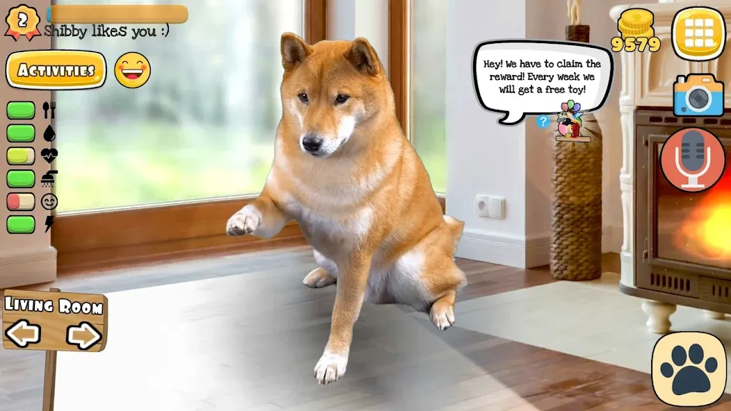 Adopt a pet : Corgi Games MOD — Много денег на Андроид — скриншот 2