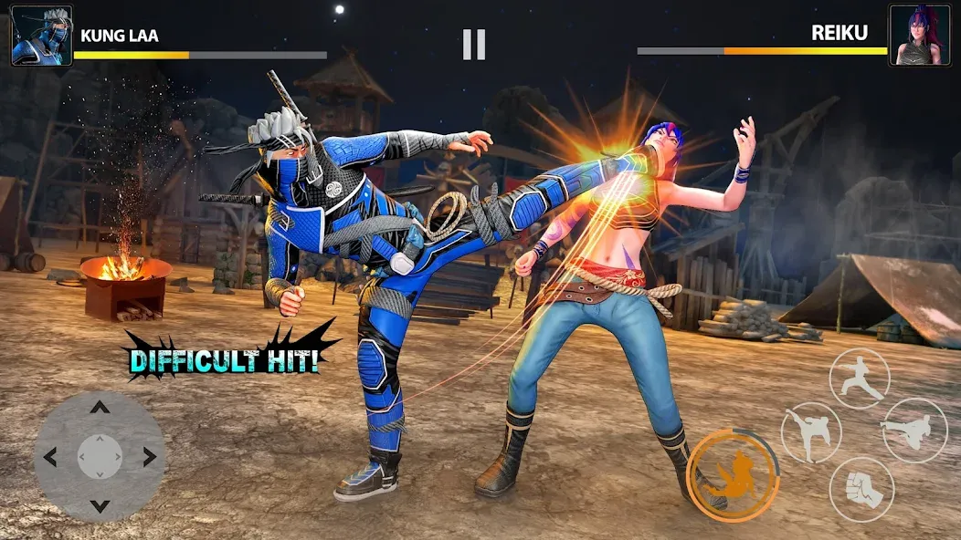 Скачать Ninja Clash: Karate Fighters на телефон — Много денег и разблокированы все персонажи — скриншот 5