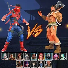 Скачать Ninja Clash: Karate Fighters на телефон — Много денег и разблокированы все персонажи