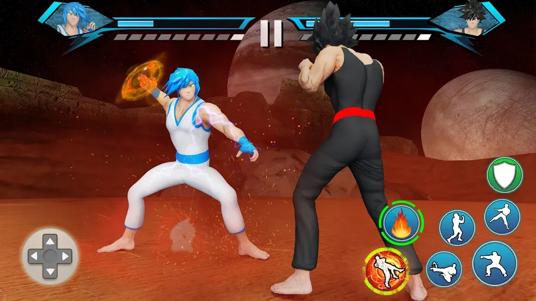 Скачать Karate King Kung Fu Fight Game MOD APK — Много денег — скриншот 2