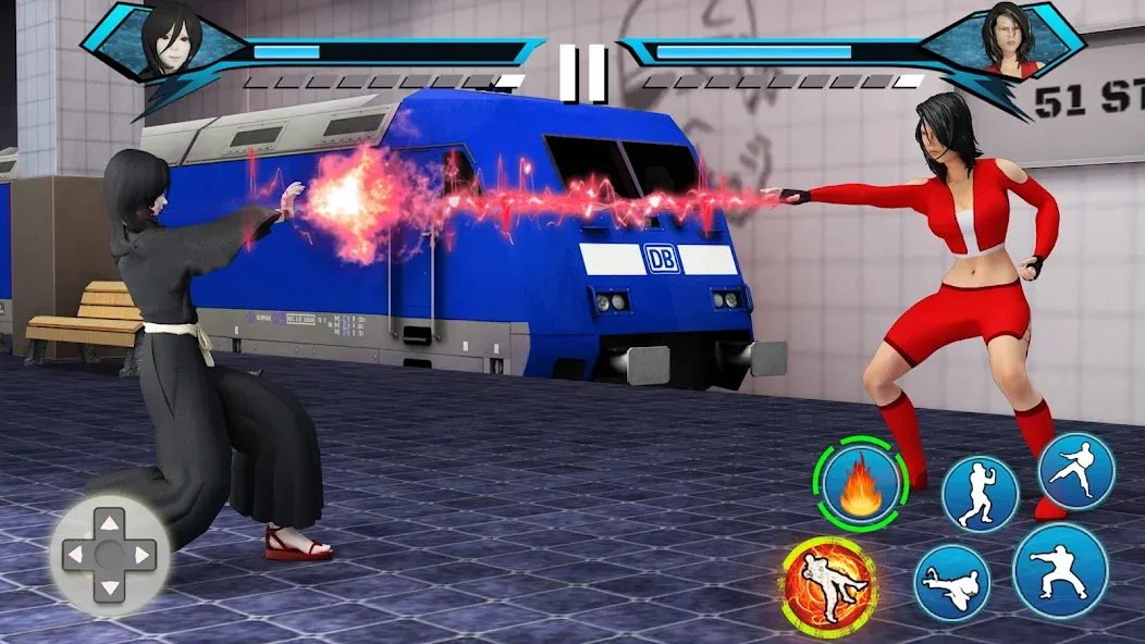 Скачать Karate King Kung Fu Fight Game MOD APK — Много денег — скриншот 3