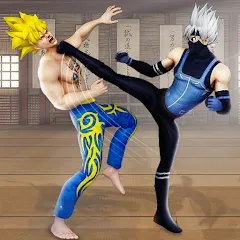 Скачать Karate King Kung Fu Fight Game MOD APK — Много денег