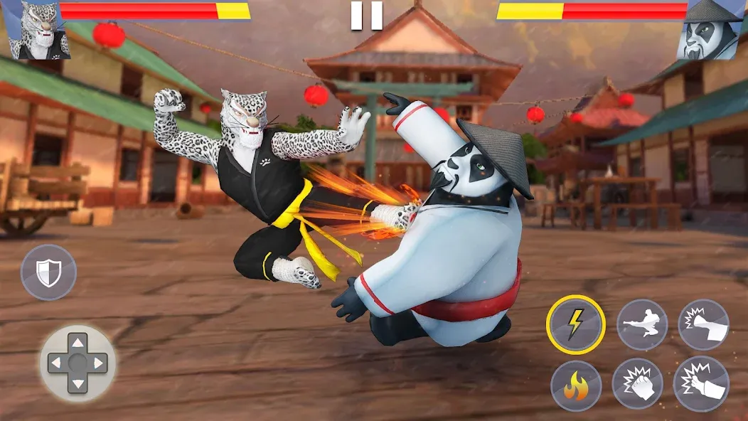Взлом Kung Fu Animal: Fighting Games — Много денег — скриншот 2