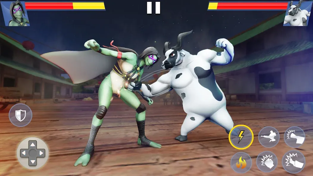 Взлом Kung Fu Animal: Fighting Games — Много денег — скриншот 3