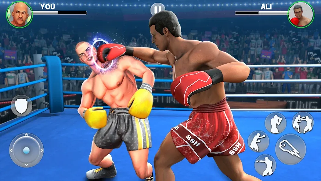 Kick Boxing Games: Fight Game — Мод: Много денег — скриншот 3