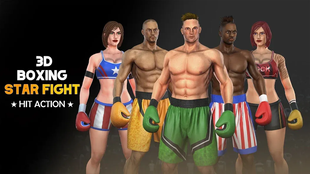 Kick Boxing Games: Fight Game — Мод: Много денег — скриншот 5