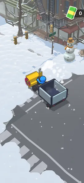 Snow shovelers - simulation — Мод: Много денег — скриншот 1