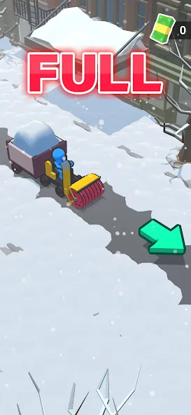 Snow shovelers - simulation — Мод: Много денег — скриншот 2