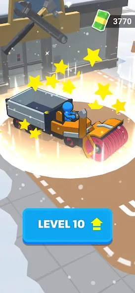 Snow shovelers - simulation — Мод: Много денег — скриншот 4