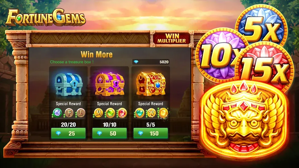 Slot Fortune Gems-TaDa Games — Мод: Много денег — скриншот 4
