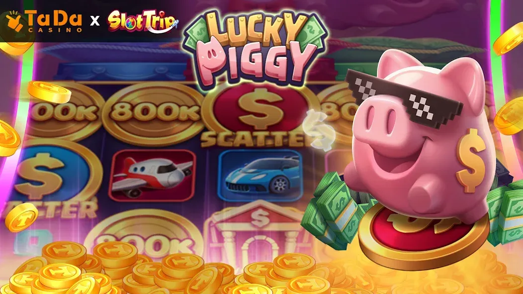 SlotTrip Casino - TaDa Slots MOD APK — Много денег и монет — скриншот 4