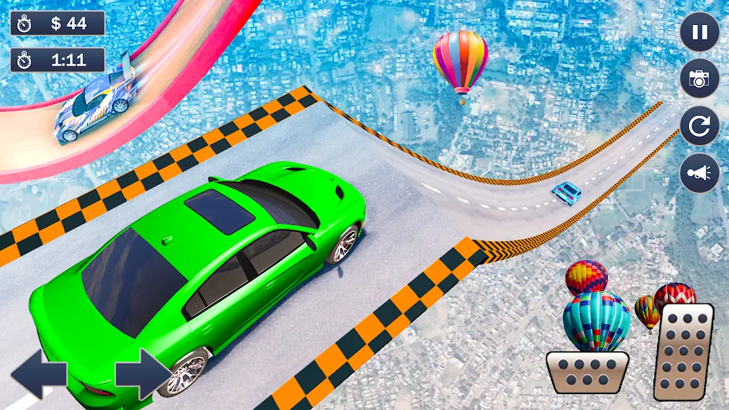 Скачать Ramp Car Game - Car Stunt — Последняя версия (Много денег) — скриншот 2 Скачать Ramp Car Game - Car Stunt — Последняя версия (Много денег) — скриншот 2
