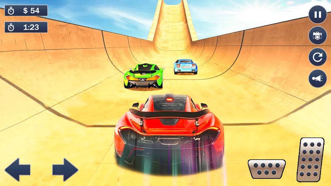 Скачать Ramp Car Game - Car Stunt — Последняя версия (Много денег) — скриншот 4 Скачать Ramp Car Game - Car Stunt — Последняя версия (Много денег) — скриншот 4