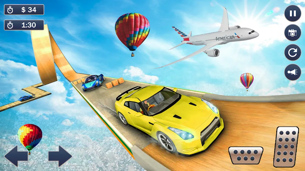Скачать Ramp Car Game - Car Stunt — Последняя версия (Много денег) — скриншот 5