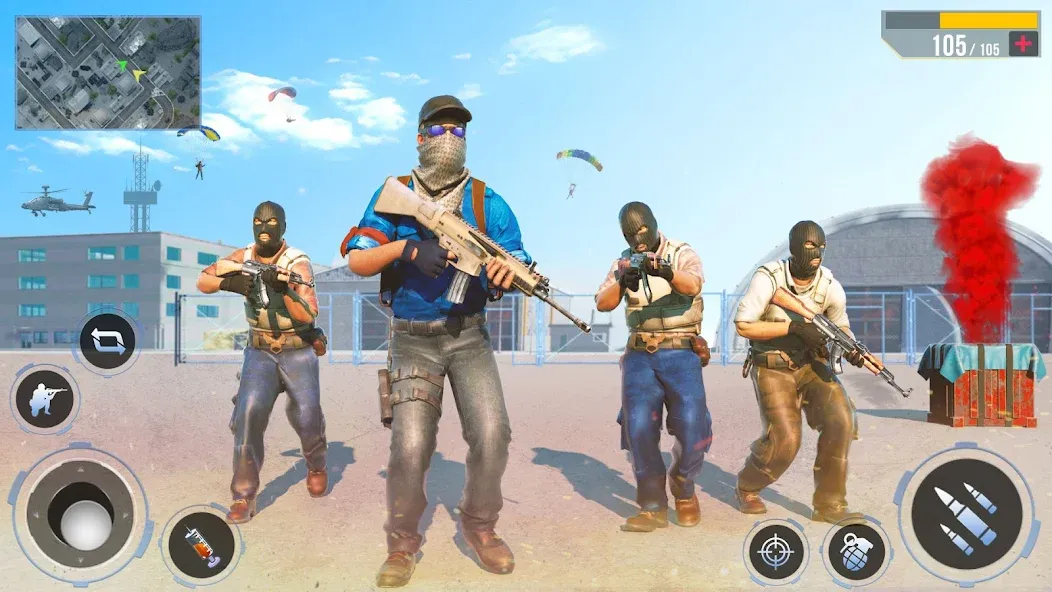 FPS Shooting Games - Gun Game (Мод Много денег и разблокировано всё оружие) — скриншот 5