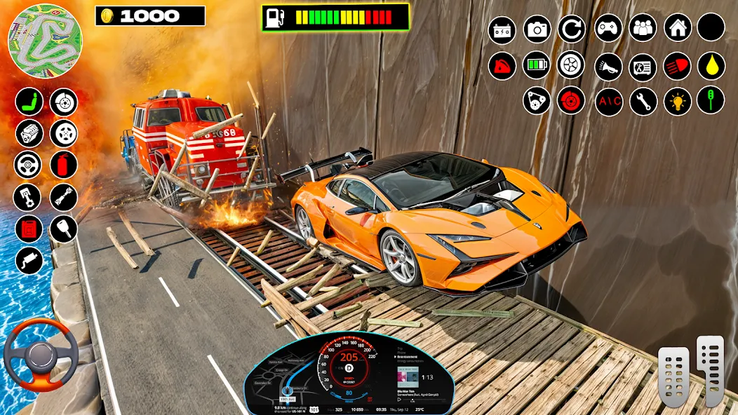 Скачать Rampa Car Game: GT Car stunts с модом — Много денег — скриншот 1 Скачать Rampa Car Game: GT Car stunts с модом — Много денег — скриншот 1