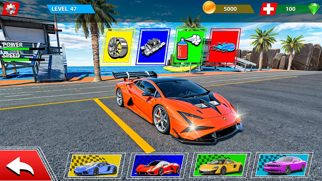 Скачать Rampa Car Game: GT Car stunts с модом — Много денег — скриншот 3 Скачать Rampa Car Game: GT Car stunts с модом — Много денег — скриншот 3